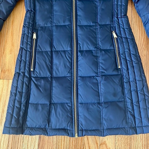 Michael Kors navy long puffer jacket women's
size XS - Picture 5 of 12